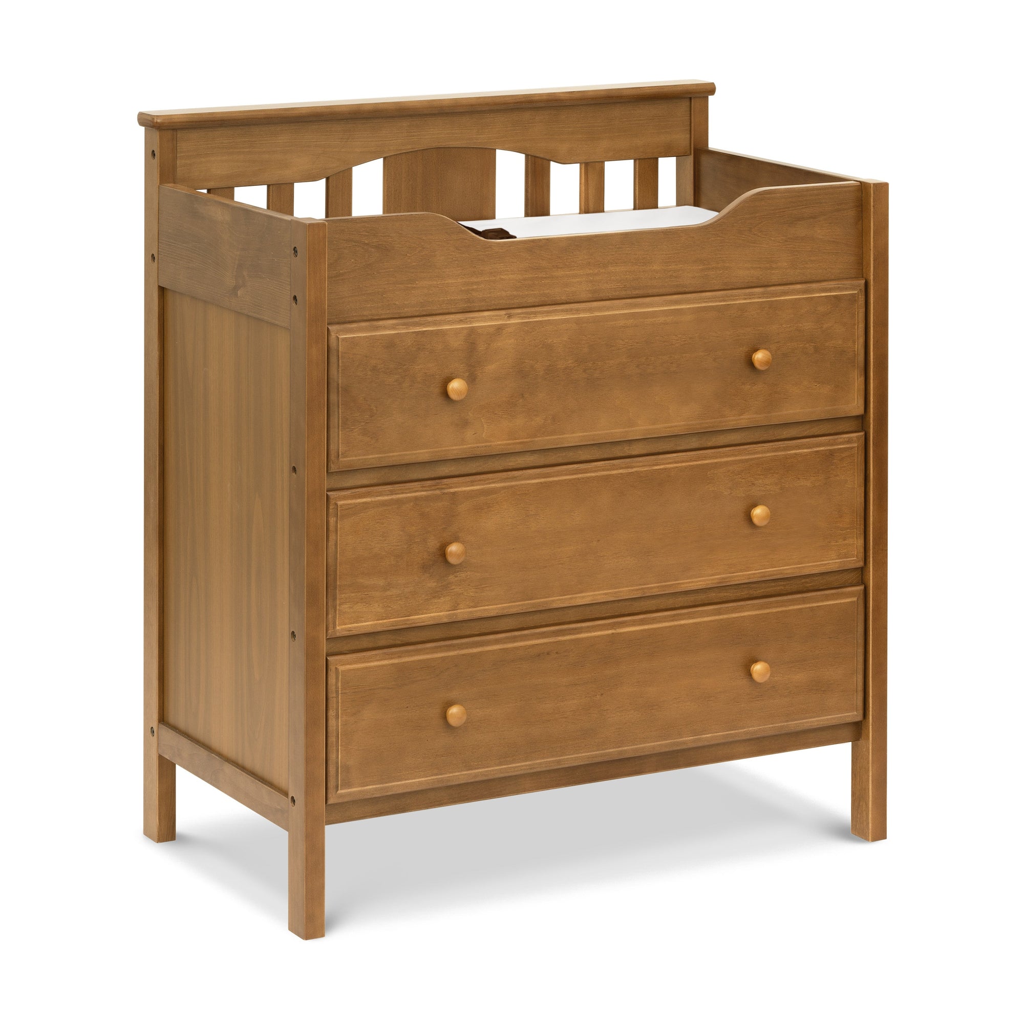 M5925CT,DaVinci,Jayden 3-Drawer Changer Dresser in Chestnut