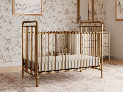M15501VG,Namesake,Abigail 3-in-1 Convertible Crib in Vintage Gold