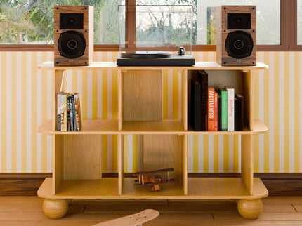 M31811HY,Babyletto Kids,Crosby Open Bookcase in Honey