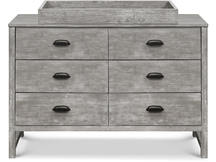 M13516CTG,DaVinci,Fairway 6-Drawer Double Dresser in Cottage Grey