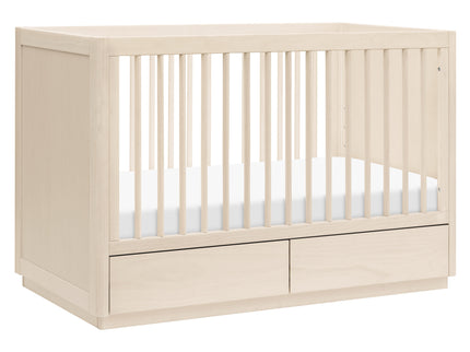 M21601NX,Babyletto,Bento 3-in-1 Convertible Storage Crib w/Toddler Bed Conversion Kit in Washed Natural