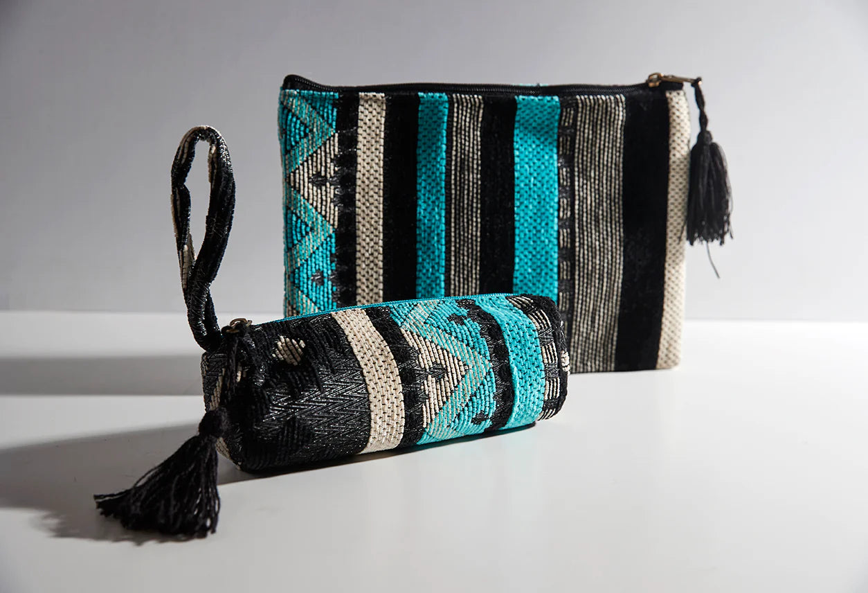 Casablanca Cosmetic Bags-Barrel