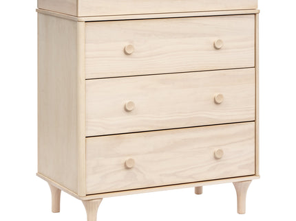 M9023NX,Babyletto,Lolly 3-Drawer Changer Dresser w/Removable Changing Tray in Washed Natural