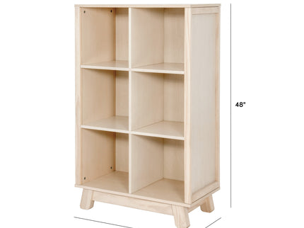 M4211NX,Babyletto,Hudson Cubby Bookcase in Washed Natural