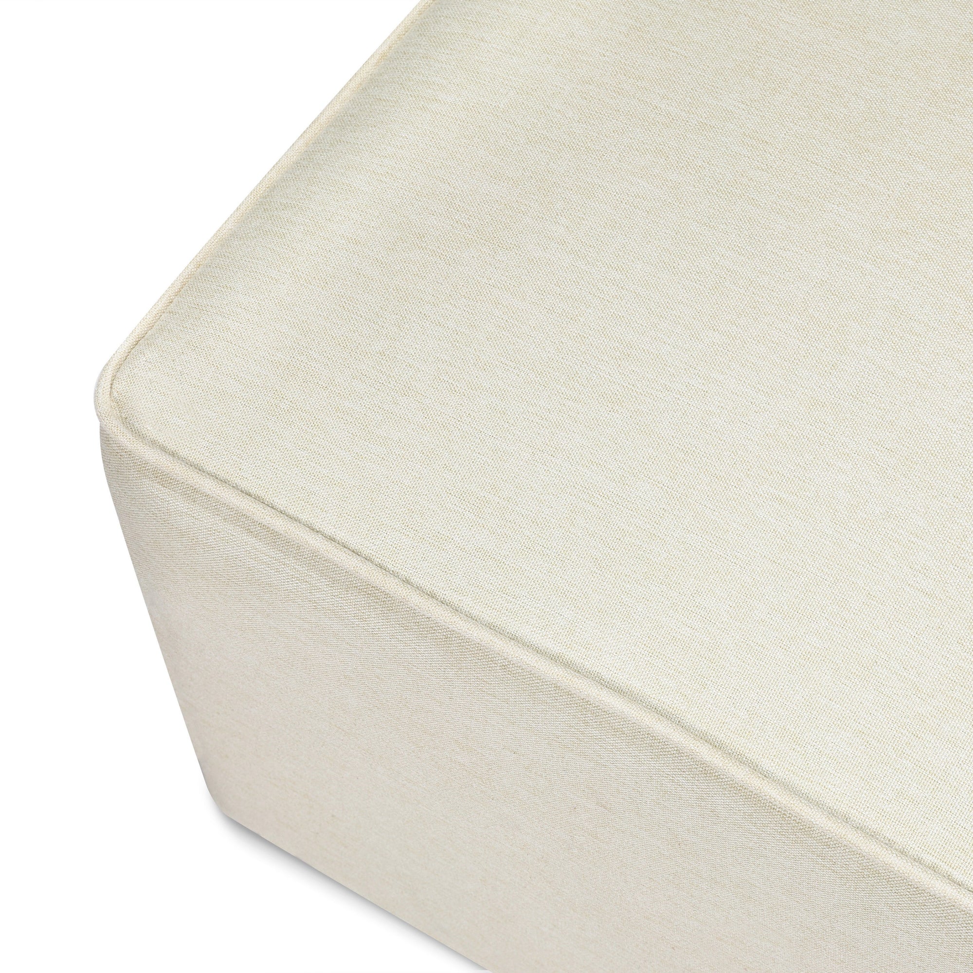 M13985VN,DaVinci,Davinci Universal Gliding Ottoman in Vanilla