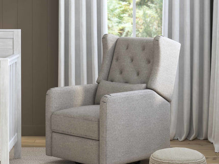 M22487PGEW,DaVinci,Everly Recliner in Performance Grey Eco-Weave