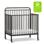 M15398UR,Namesake,Winston 4-in-1 Convertible Mini Crib in Vintage Iron
