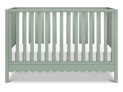 M27801LS,DaVinci,Sammy Scallop 4-in-1 Convertible Crib in Light Sage