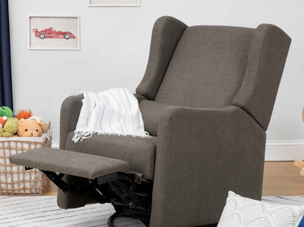 F19587PGY,Carter's,Arlo Recliner and Swivel Glider in Performance Charcoal Linen