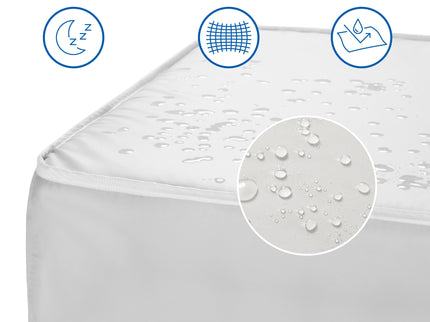 M5382C,DaVinci,Deluxe Coil Extra Firm Mini Crib Mattress 100% Non-Toxic & Waterproof