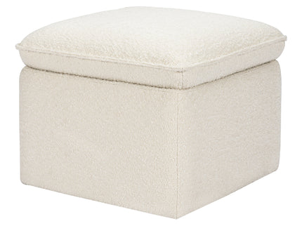 M20985WB,Babyletto,Cali Storage Ottoman in Ivory Boucle