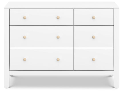 F30326WNX,Carter's,Marisol 6-Drawer Dresser in White/Washed Natural