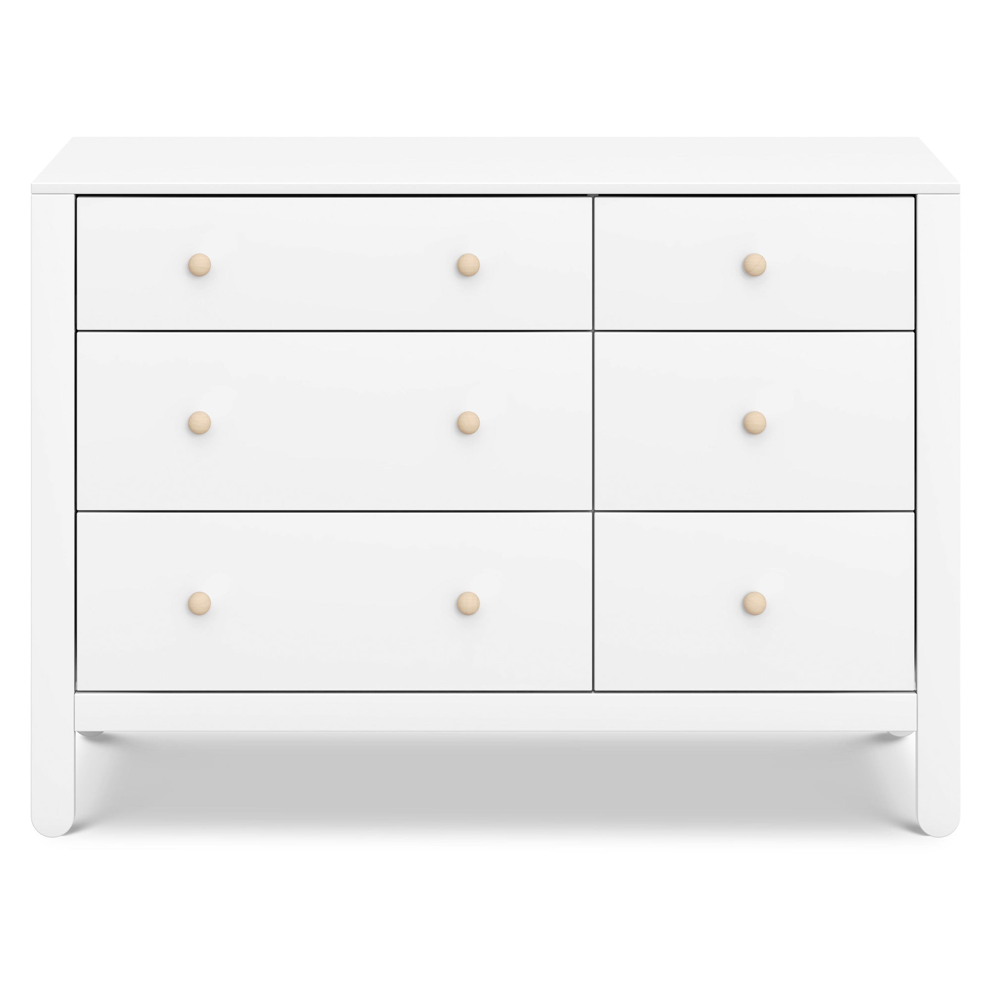 F30326WNX,Carter's,Marisol 6-Drawer Dresser in White/Washed Natural