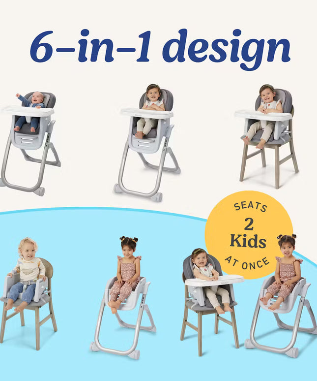 DuoDiner® DLX 6-in-1 Highchair