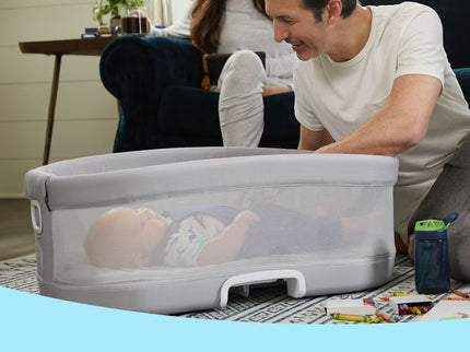 DreamMore™ Bedside Bassinet Deluxe with Calming Motion