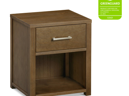 B26460LDF,Monogram by Namesake,Hemsted Nightstand  Assembled in Walnut Driftwood