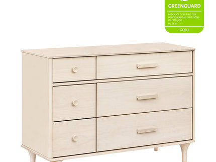 M9016NX,Babyletto,Lolly 6-Drawer Double Dresser  Assembled in Washed Natural