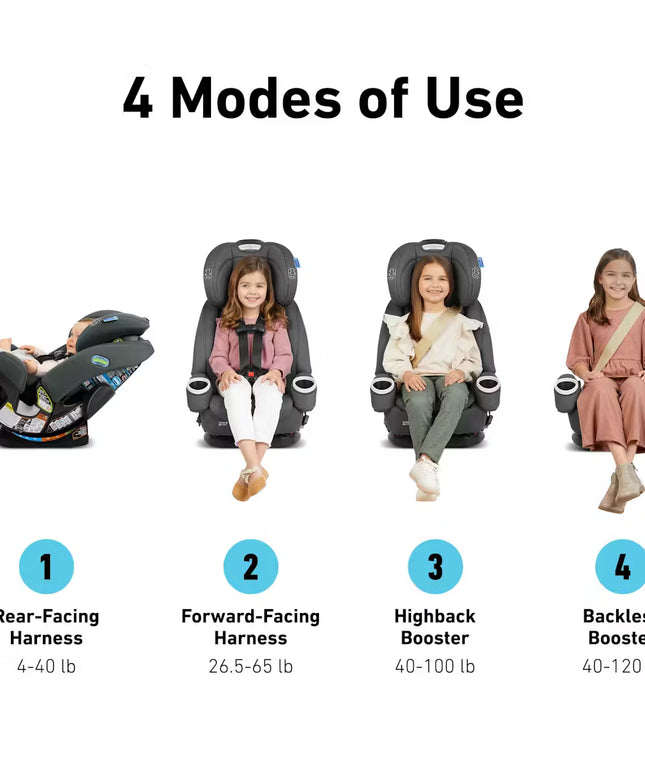 4Ever® DLX SnugLock® 4-in-1 Car Seat