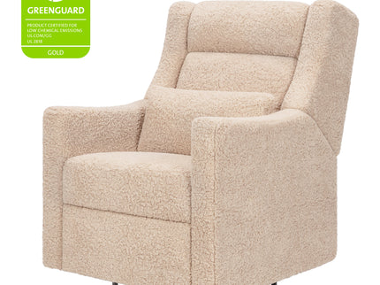 M11286CSG,Babyletto,Kiwi Plus Power Glider Recliner w/ Power Headrest in Chai Shearling