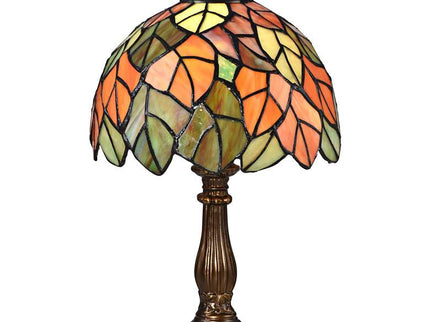 Dale Tiffany Cape Reinga 15" High Bronze Tiffany-Style Accent Lamp