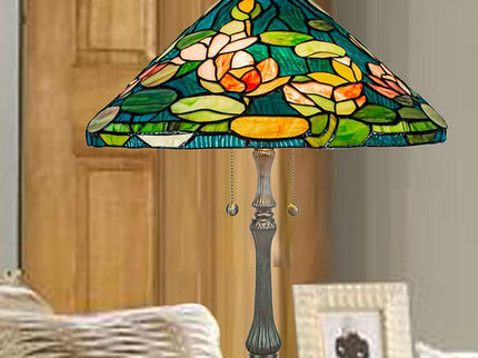 Dale Tiffany Huntington Burnished Fieldstone Table Lamp