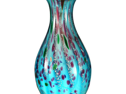 Dale Tiffany Lagood Hand-Blown Art Glass 15 1/2" High Vase