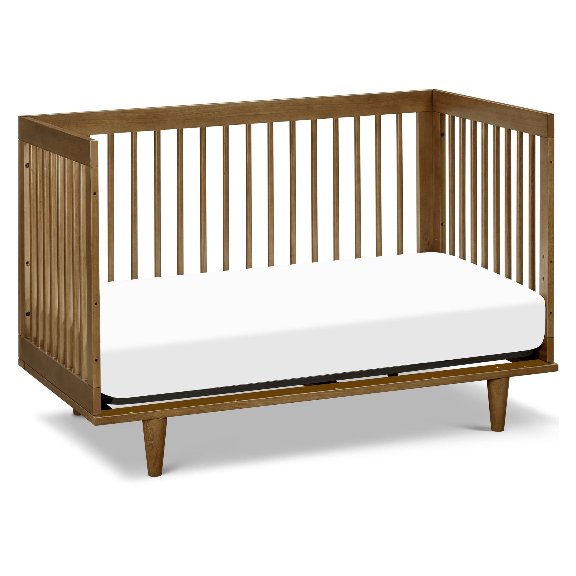 W4901L,DaVinci,Marley 3-In-1 Convertible Crib in Walnut