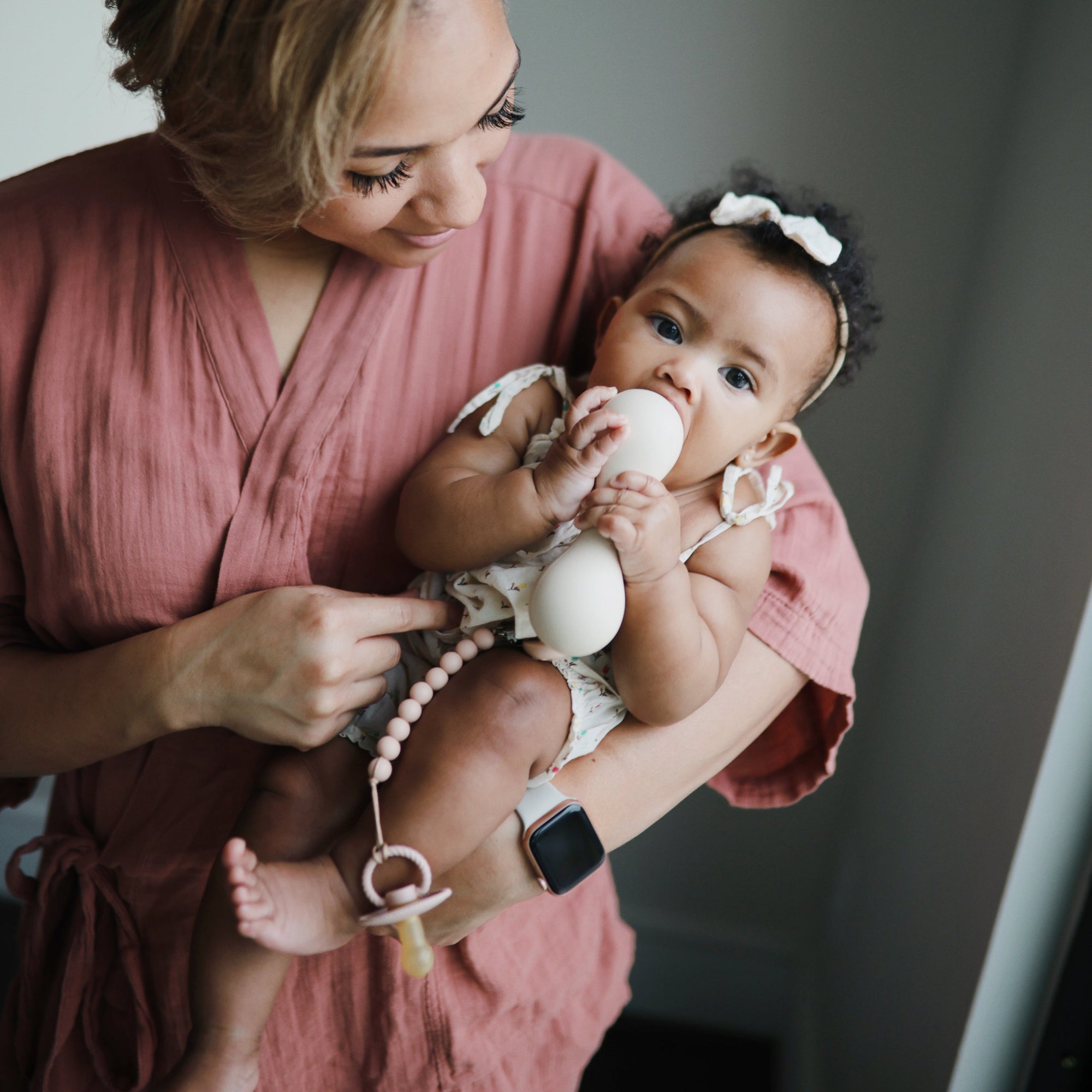 SMPC-3001, Silicone Pacifier Clip | Hera