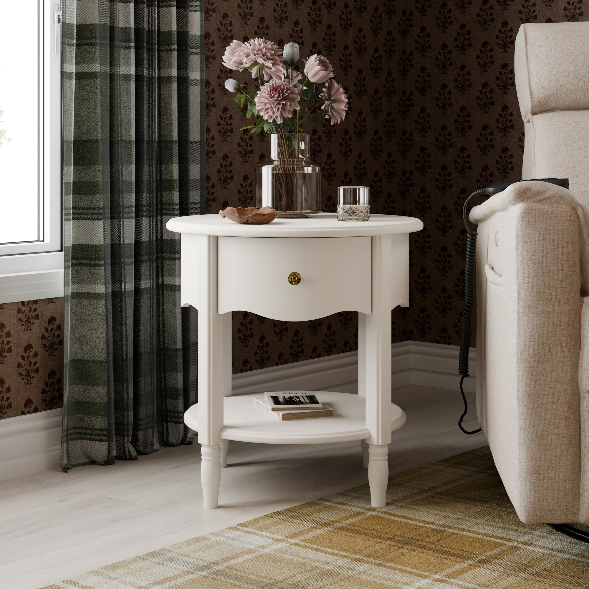 M7160RW,Namesake,Liberty Assembled Nightstand in Warm White