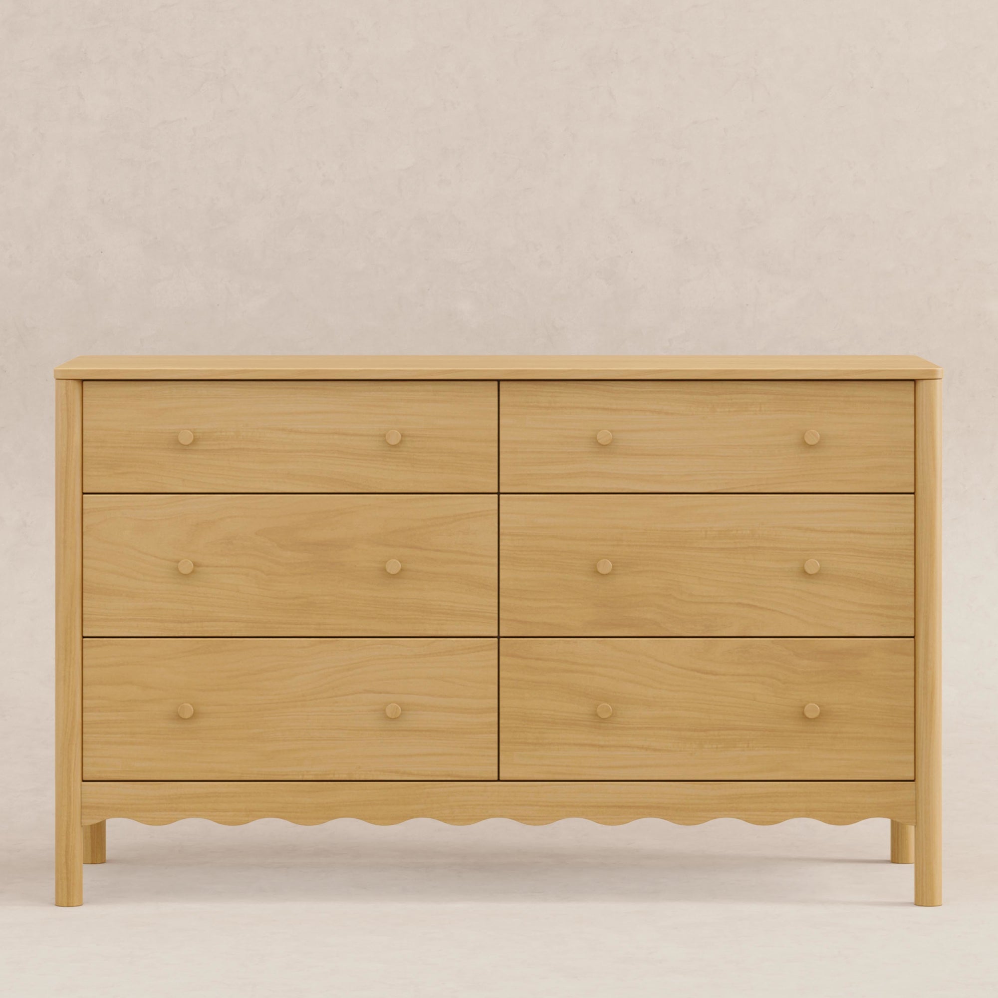M27916HY,Swell 6-Drawer Assembled Dresser in Honey