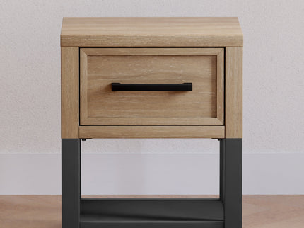 B25860DF,Monogram by Namesake,Newbern Nightstand  Assembled in Driftwood