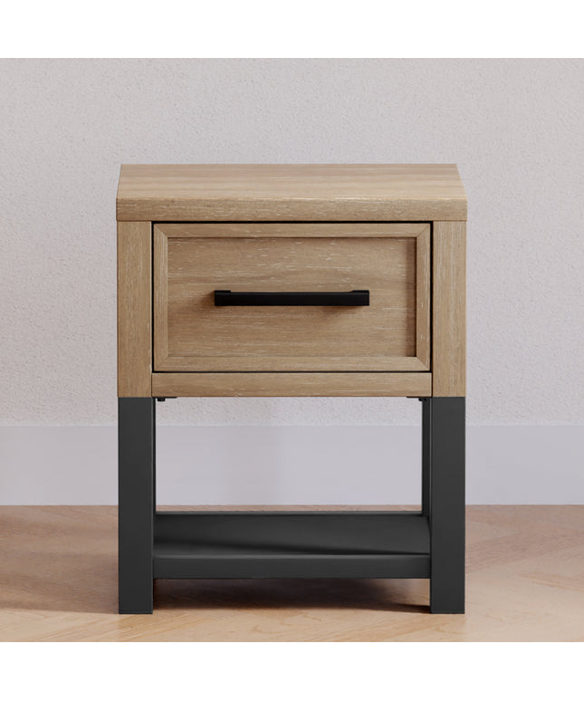 B25860DF,Monogram by Namesake,Newbern Nightstand  Assembled in Driftwood