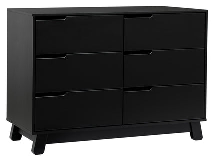 M4216B,Babyletto,Hudson 6-Drawer Double Dresser  Assembled in Black