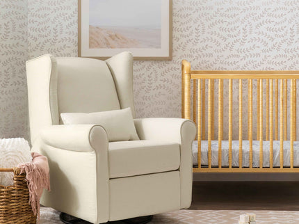 M21887NO,DaVinci,Hayden Recliner and Swivel Glider in Natural Oat