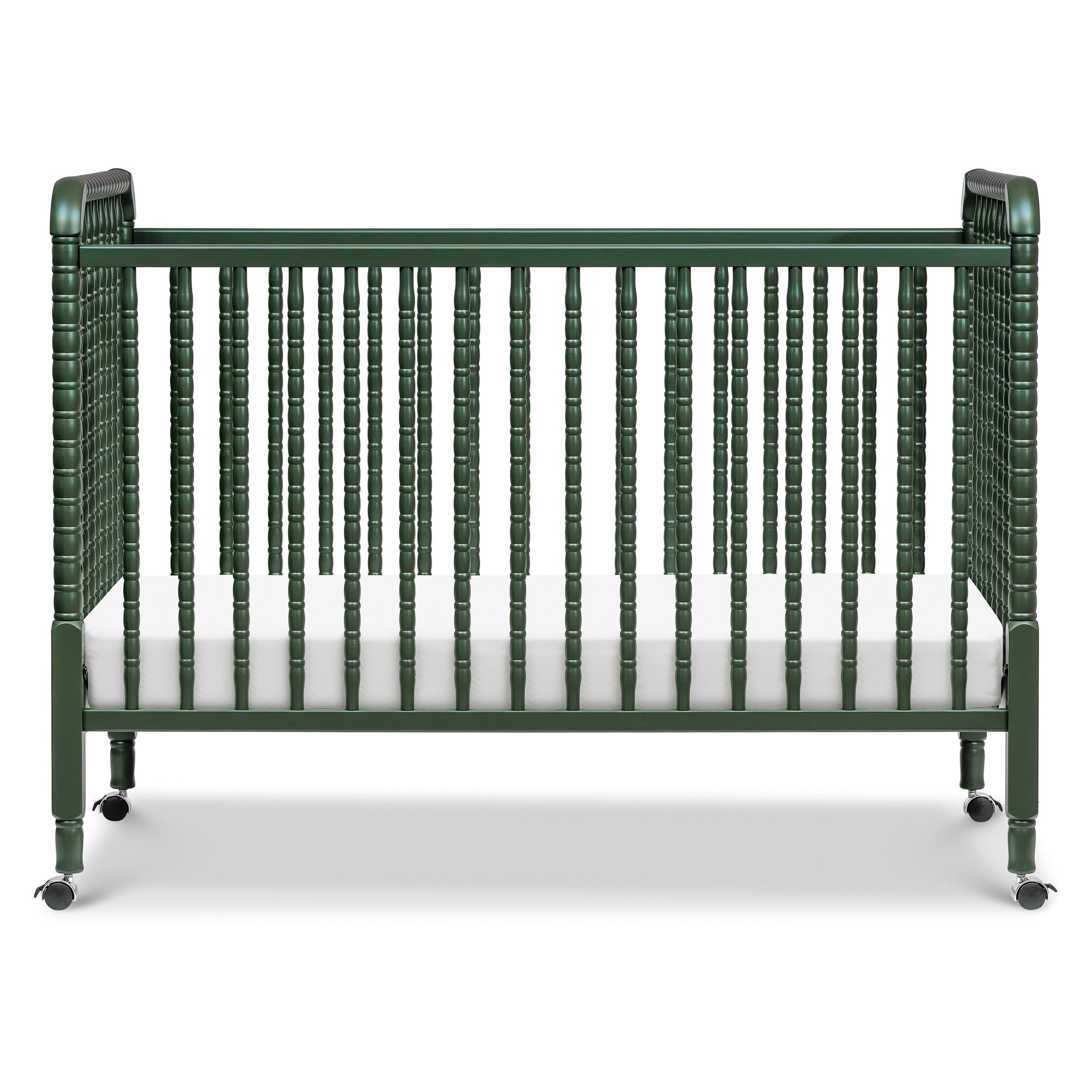 M7391FRGR,DaVinci,Jenny Lind Stationary Crib in Forest Green