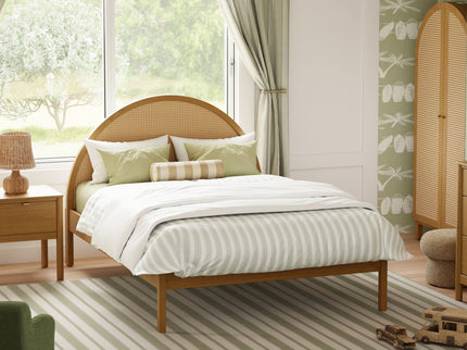 M25996HYNC,Babyletto Kids,Bondi Cane Full Bed in Honey