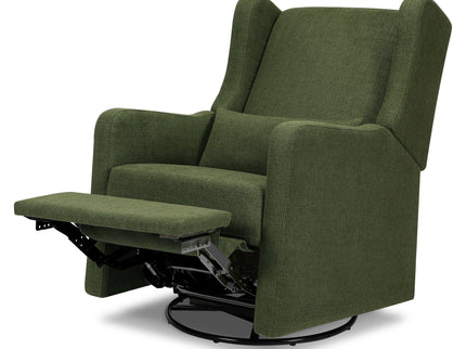 F19587PFGL,Carter's,Arlo Recliner and Swivel Glider in Performance Forest Green Linen