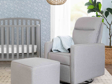 M13985MIG,DaVinci,Davinci Universal Gliding Ottoman in Misty Grey