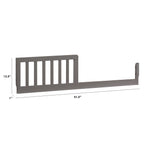 M3099SL,The MDB Family,Toddler Bed Conversion Kit in Slate/Manor Grey Finish