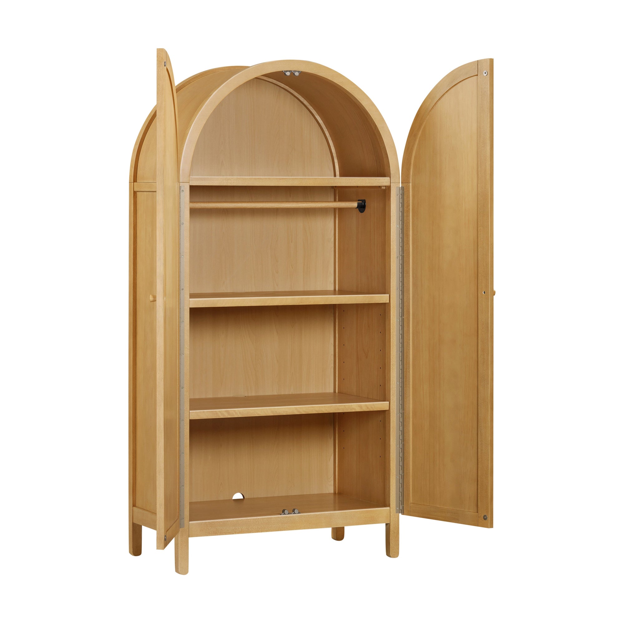 M25929HY,Babyletto Kids,Bondi Cane Armoire  Assembled in Honey