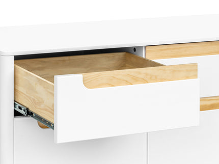 M23428WN,Babyletto,Yuzu 9-Drawer Dresser  Assembled in White/Natural