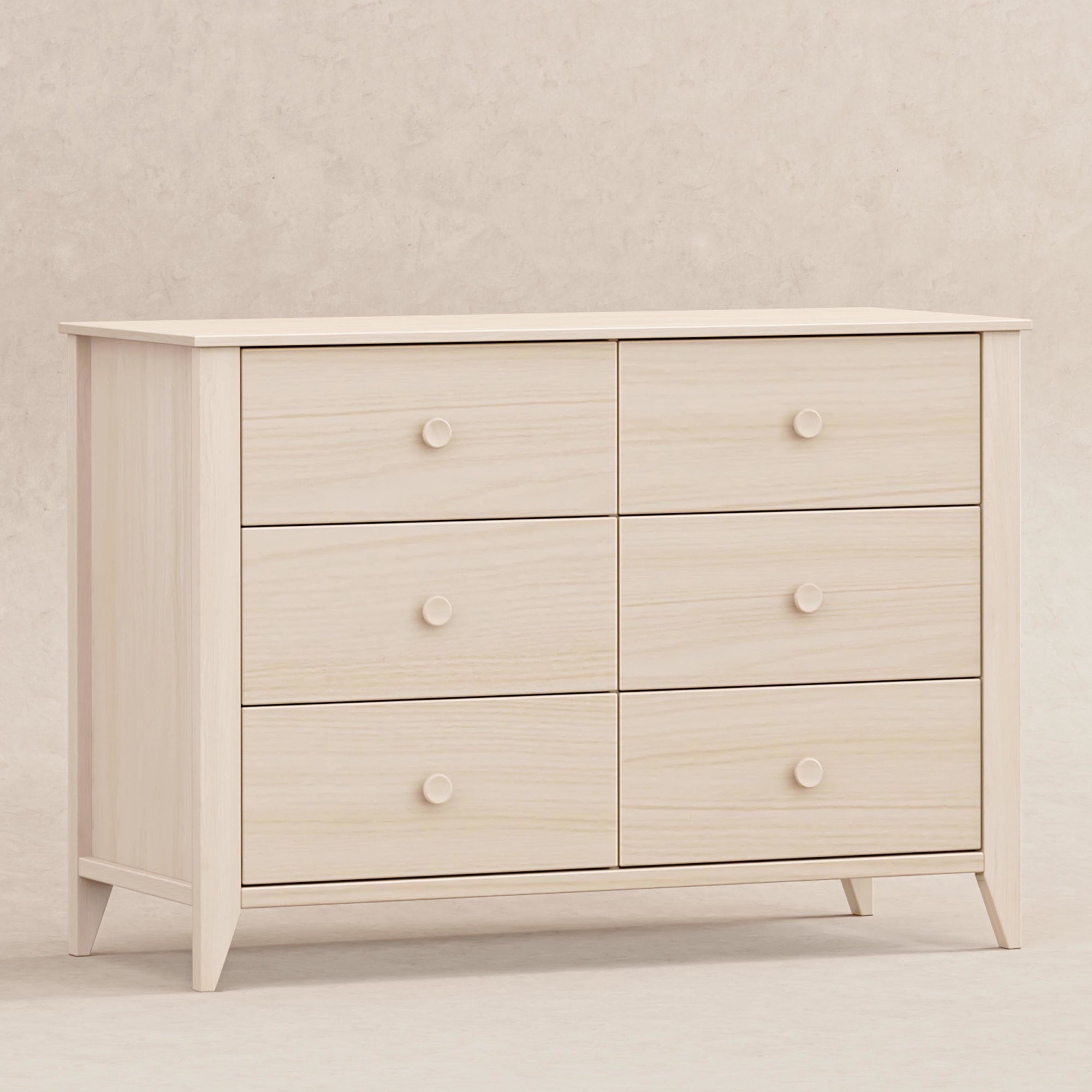 M10326NX,Babyletto,Sprout 6-Drawer Double Dresser in Washed Natural