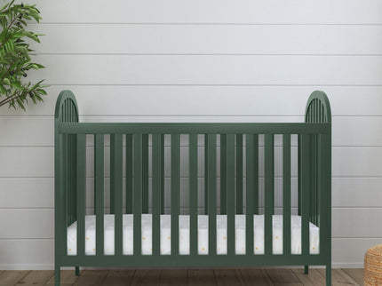 M23901FRGR,DaVinci,Beau 3-in-1 Convertible Crib in Forest Green