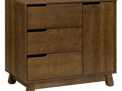 M4223NL,Babyletto,Hudson 3-Drawer Changer Dresser w/Removable Changing Tray in Natural Walnut
