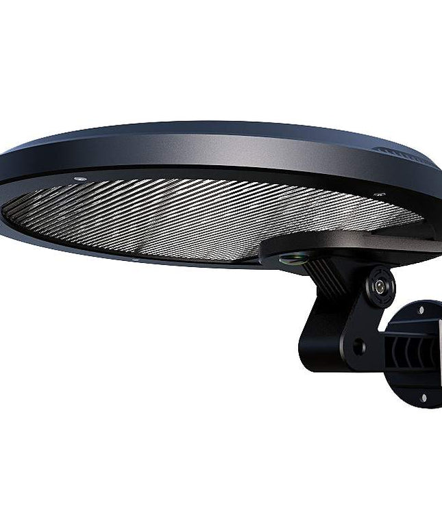 Domex 7 1/2" High Motion Sensor Black Finish Solar LED Flood Light