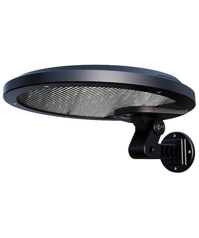 Domex 7 1/2" High Motion Sensor Black Finish Solar LED Flood Light