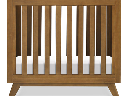 M22598L,DaVinci,Otto 3-in-1 Convertible Mini Crib with 4 Mattress in Walnut