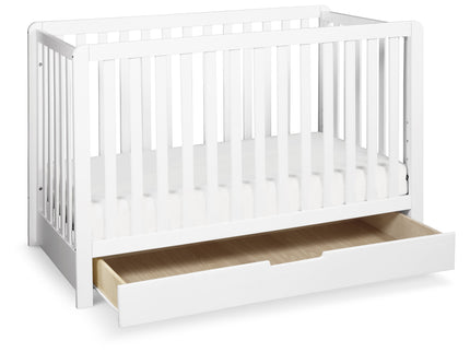 F11951W,Carter's,Colby 4-in-1 Convertible Crib w/ Trundle Drawer in White