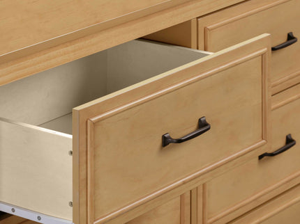 M12826HY,DaVinci,Charlie 6-Drawer Double Dresser in Honey