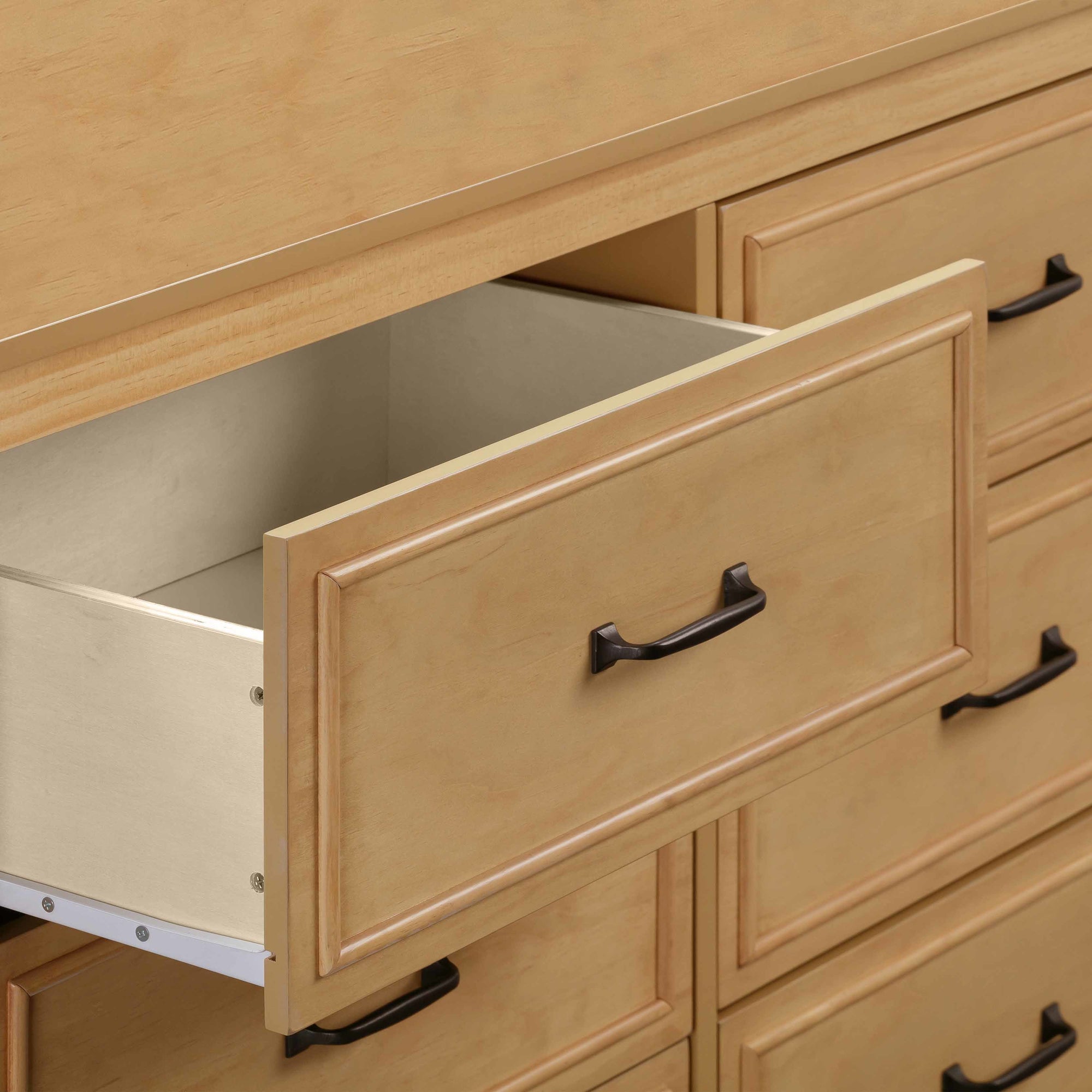M12826HY,DaVinci,Charlie 6-Drawer Double Dresser in Honey